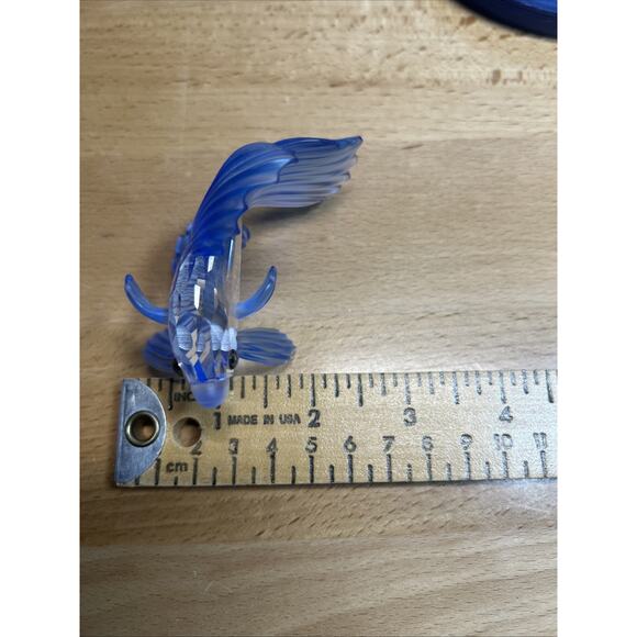 Swarovski Siamese Fighting Fish Blue Crystal Figurine 236718 MINT original box - Picture 16 of 16